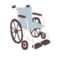 Hospital Vocabulary Words |Wheelchair in English