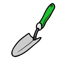 Trowel in English