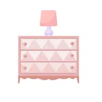 Nightstand in English