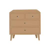 Chest of drawers in English