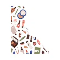 Makeup organizer in English