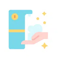  Soap dispenser in English