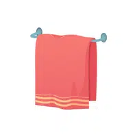 House items Vocabulary Words |Bath towel in English