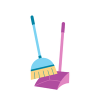 House items Vocabulary Words | Broom in English