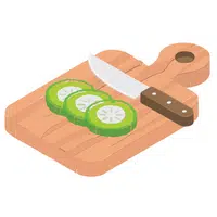 Kitchen utensils names |Cutting board in English