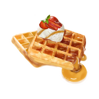 Food Vocabulary Words |Waffles in English