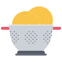 Kitchen utensils names |Colander in English
