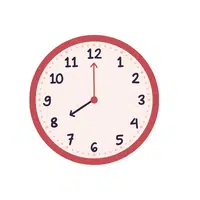 House items Vocabulary Words | Clock: in English