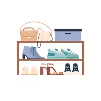 House items Vocabulary Words |Shoe rack in English