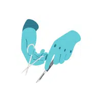 Hospital Vocabulary Words |Surgical gloves in English