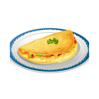 Food Vocabulary Words |Omelets in English