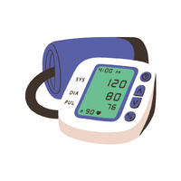 Hospital Vocabulary Words | Blood pressure monitor in English