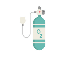 Hospital Vocabulary Words |Oxygen tank in English