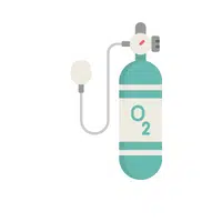Hospital Vocabulary Words |Oxygen tank in English