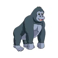 Name of Animals in English | Gorilla in English