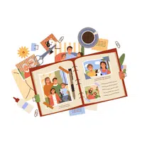 House items Vocabulary Words | Photo album in English