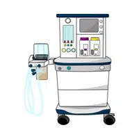 Hospital Vocabulary Words | Anesthesia machine in English
