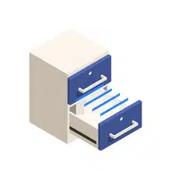 House items Vocabulary Words |File cabinet in English