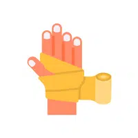 Wound dressing in English