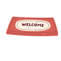 House items Vocabulary Words |Welcome mat in English
