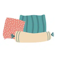 House items Vocabulary Words | Throw pillows in English