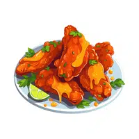 Food Vocabulary Words |Chicken Wings in English