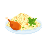 Rice Pilaf in English