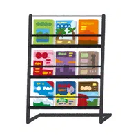 Magazine rack in English