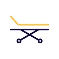 Hospital Vocabulary Words | Patient recliner in English