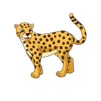 Name of Animals in English | Cheetah in English