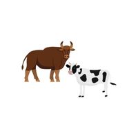 Masculine and Feminine Gender of Animals | Bull - Cow in English