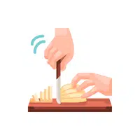 Cooking Verbs | Chop in English