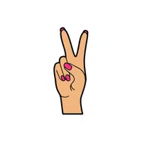 Hand Gestures meaning | Victory sign in English