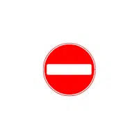 Traffic Signs Name And Their Meanings | Do Not Enter in English