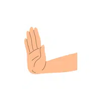 Hand Gestures meaning | Stop gesture in English