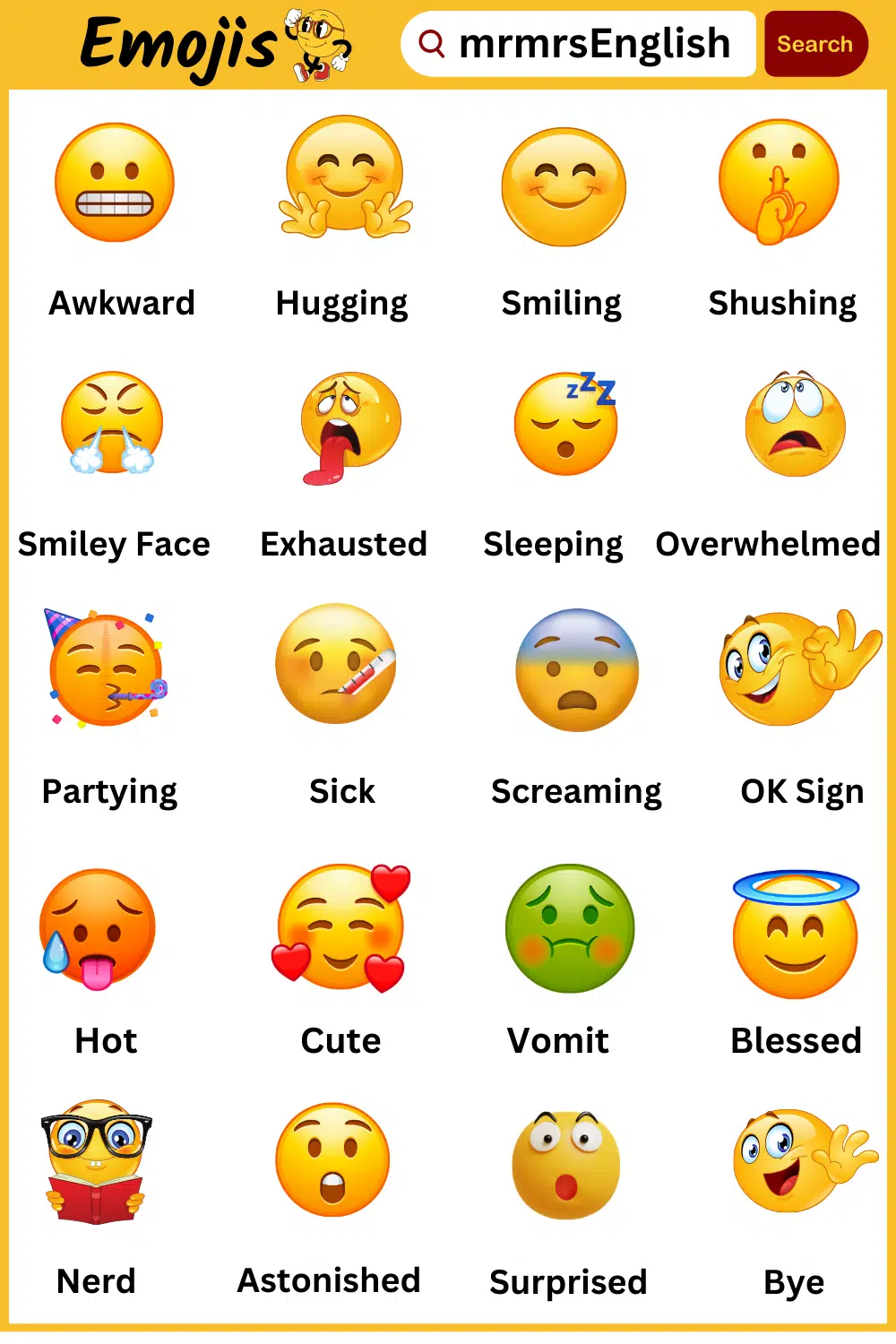 Emojis and Their Meaning