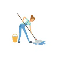 Household Chores Vocabulary words | Clean counters in English