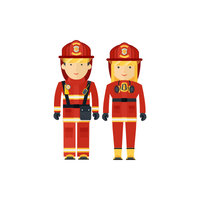 Masculine and Feminine Gender of Nouns |Fireman - Firewoman in English