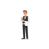 Jobs and Occupations Names |Waiter in English