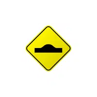 Traffic Signs Name And Their Meanings | Speed Bump in English