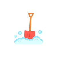 Household Chores Vocabulary words |Shovel snow in English