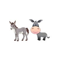 Masculine and Feminine Gender of Animals | Donkey - Jenny in English