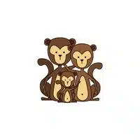 Masculine and Feminine Gender of Animals | Monkey - Female Monkey in English