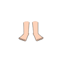Body Parts Names of Humans |Foot in English
