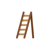 Step ladder  in English