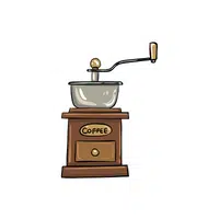 Coffee grinder in English 