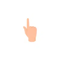 Finger in English