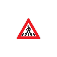 Traffic Signs Name And Their Meanings | Ped Xing in English