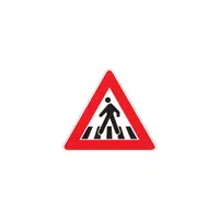 Traffic Signs Name And Their Meanings | Ped Xing in English