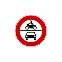 No Motor Vehicles in English